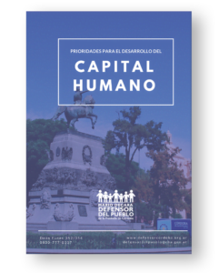 Prioridades para el desarrollo del Capital Humano