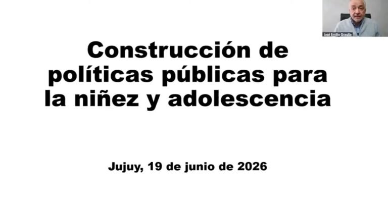 Desde la planificación estratégica: Graglia compartió herramientas para construir políticas públicas para la niñez