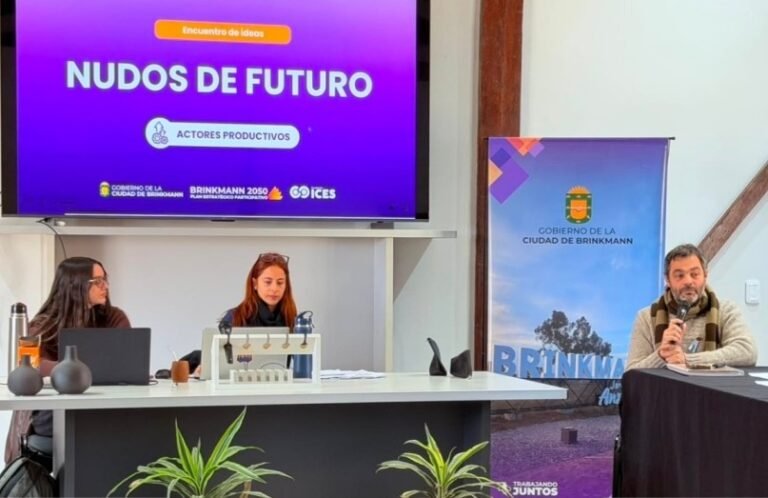 Fundación ICES impulsa en Brinkmann un proceso participativo para construir una agenda de desarrollo hacia 2050